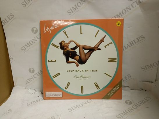 SEALED KYLIE MINOGUE STEP BACK IN TIME THE DEFINITIVE COLLECTION DOUBLE VINYL