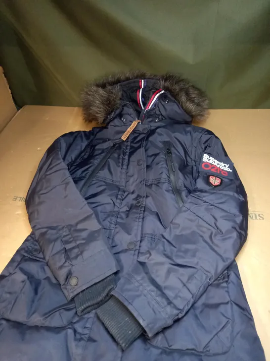 MENS SUPERDRY SUBARCTIC 021 COAT SIZE UNSPECIFIED