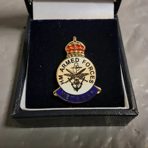 HM ARMED FORCES VETERAN PIN