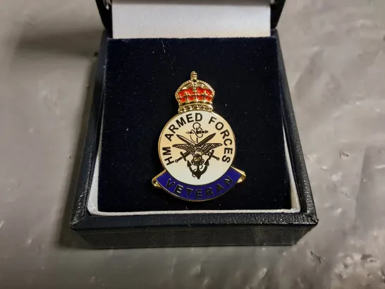 HM ARMED FORCES VETERAN PIN