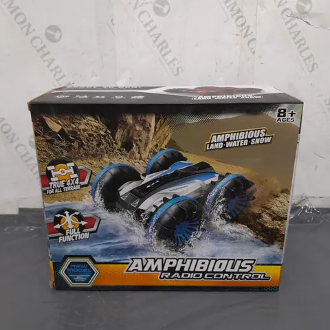 BOXED AND SEALED REMOTE CONTROL AMPHIBIOUS CAR TOY