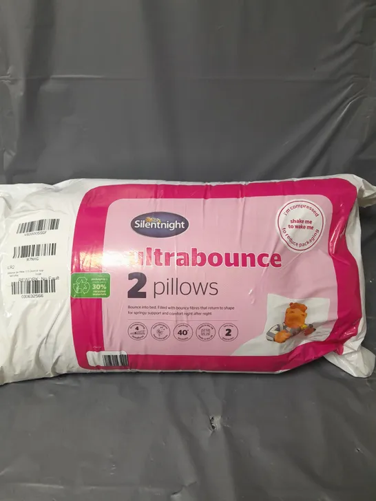 SILENTNIGHT ULTRABOUNCE PILLOW PAIR 