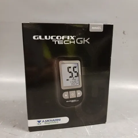 BOXED SEALED A.MENARINI GLUCOFIX TECH GK SELF MONITORING SYSTEM 