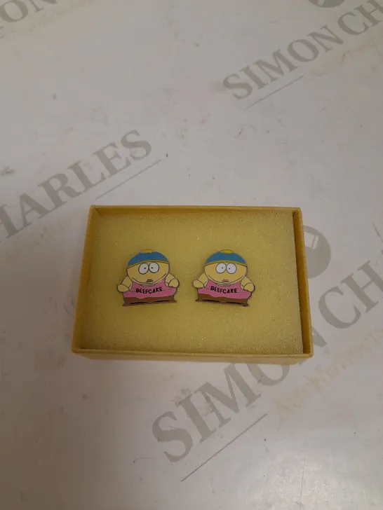 SOUTH PARK CARTMAN CUFF LINKS 