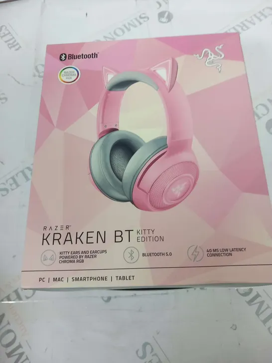 BOXED RAZER KRAKEN BT KITTY EDITION 