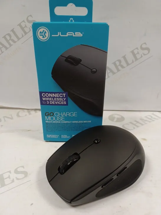 BOXED JLAB GOCHARGE WIRELESS MOUSE 