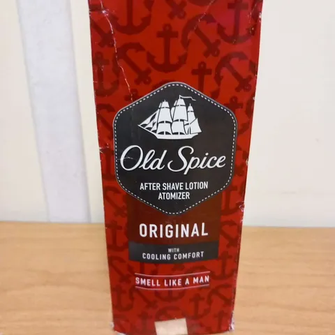 BOXED OLD SPICE AFTER SHAVE LOTION ATOMIZER ORIGINAL WITH COOLING COMFORT SMELL LIKE A MAN 150ML