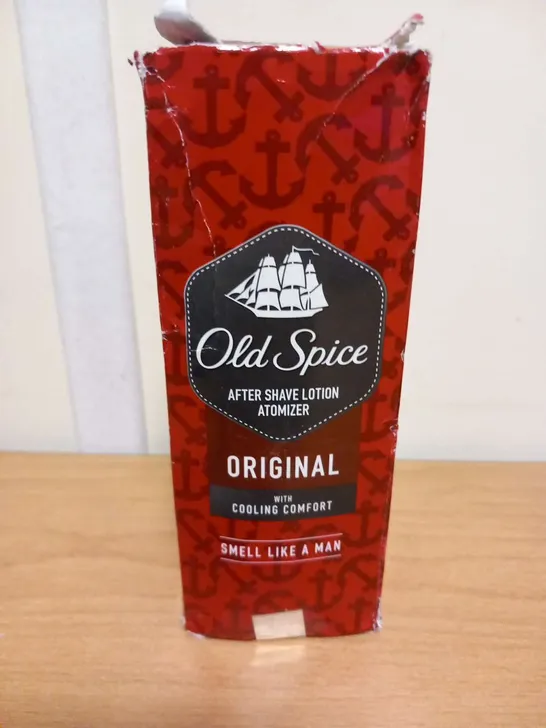 BOXED OLD SPICE AFTER SHAVE LOTION ATOMIZER ORIGINAL WITH COOLING COMFORT SMELL LIKE A MAN 150ML