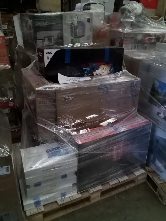 PALLET OF APPROXIMATELY 17 ASSORTED MONITORS INCLUDING: