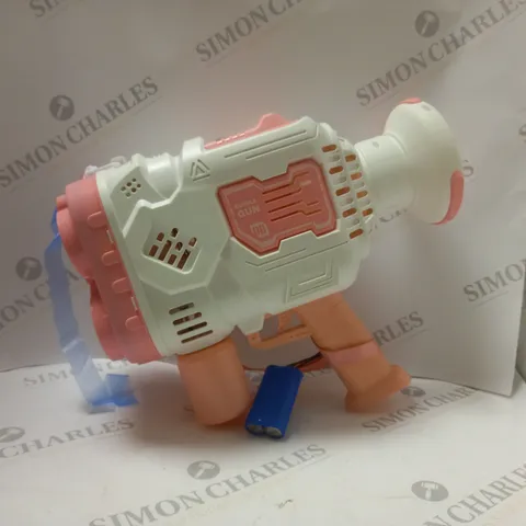 UNBRANDED BUBBLE GUN IN PINK & WHITE