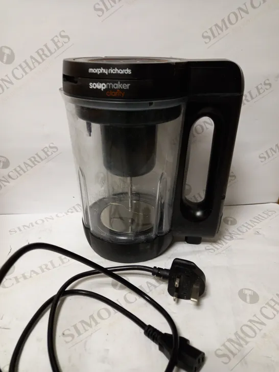 MORPHY RICHARDS CLARITY SOUP MAKER