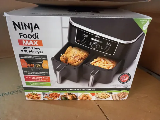 BOXED NINJA FOODI MAX DUAL ZONE 9.5L AIR FRYER