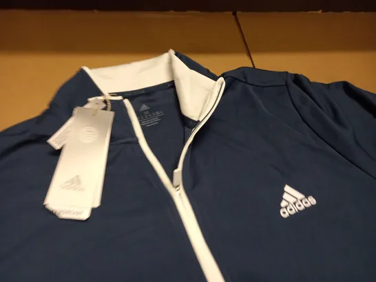 ADIDAS QUARTER ZIP TRAINING TOP - M