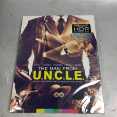 SEALED THE MAN FROM U.N.C.L.E. LIMITED EDITION BLU-RAY 