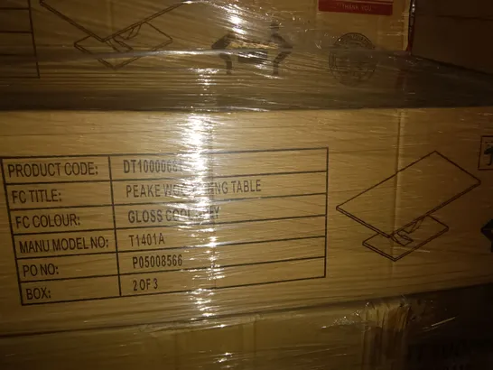 PALLET OF ASSORTED FLAT PACK FURNITURE PARTS 