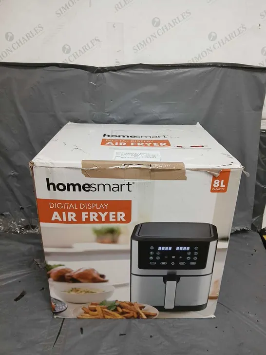 BOXED HOMESMART DIGITAL DISPLAY AIR FRYER 8L