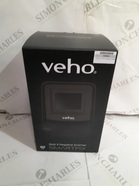 BOXED VEHO SMARTFIX SLIDE AND NEGATIVE SCANNER 