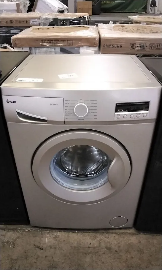 SWAN SW15831S 8KG 1200 SPIN WASHING MACHINE-SILVER 