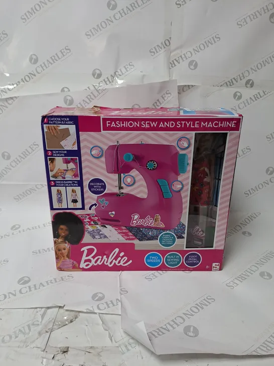 BARBIE SEWING MACHINE SET RRP £42.99