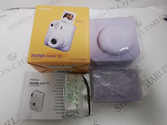 FUJIFILM INSTAX MINI 12 LILAC PURPLE BUNDLE