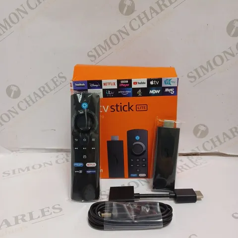 BOXED AMAZON FIRE STICK LITE. 