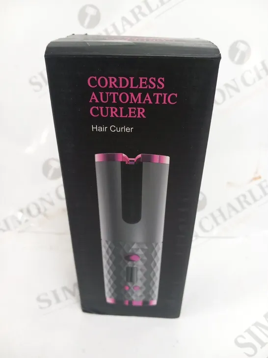 BOXED CORDLESS AUTOMATIC CURLER 