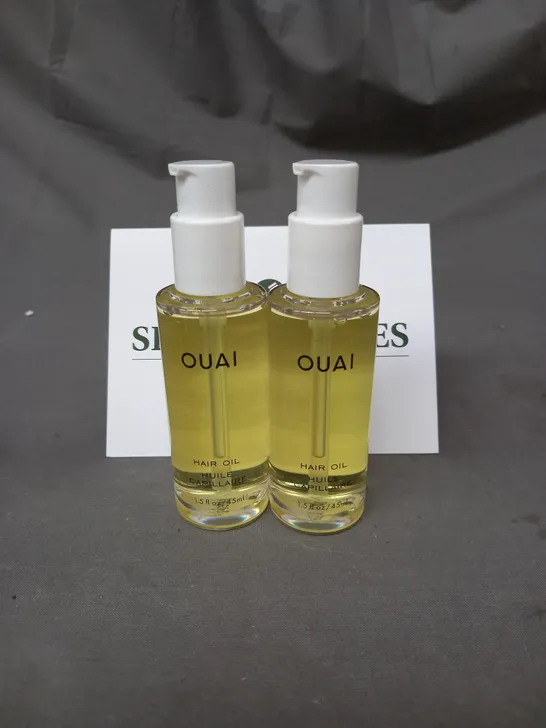 OUAI X2 HAIR OIL 45ML - COLLECTION ONLY