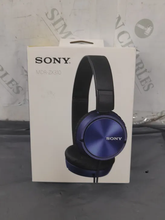 BOXED SONY MDR-ZR310 WIRED HEADPHONES