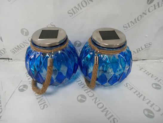 BELL AND HOWELL SET OF 2 SOLAR JAR LIGHTS