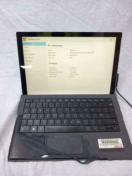 MICROSOFT SURFACE PRO 128GB