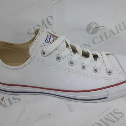 PAIR OF CONVERSE ALL STAR S IN WHITE - UK 8