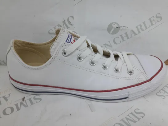 PAIR OF CONVERSE ALL STAR S IN WHITE - UK 8