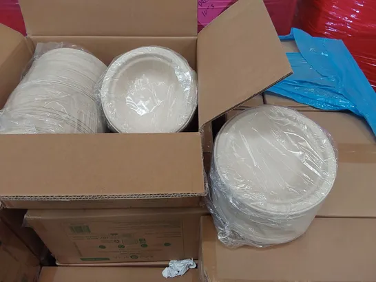 PALLET OF APPROXIMATELY 50 BOXES OF 400x 475ML ROUND PULP MOLDED BOWLS 