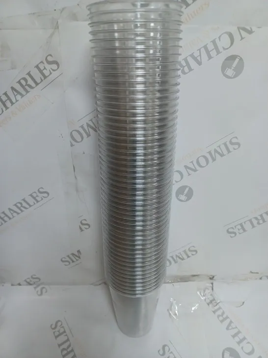 BOX OF APPROXIMATELY 1000 SOLO ULTRA CLEAR PLASTIC CUPS 354ML EACH 