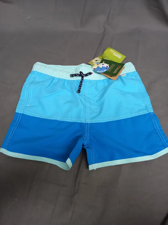 REGATTA SWIMSHORTS IN BLUE - 9/10 YEARS