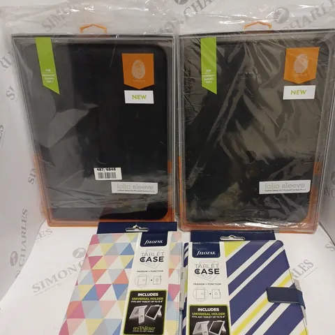 APPROXIMATELY 10 ASSORTED TABLET/NOTEBOOK PROTECTIVE CASES FOR VARIOUS MODELS 