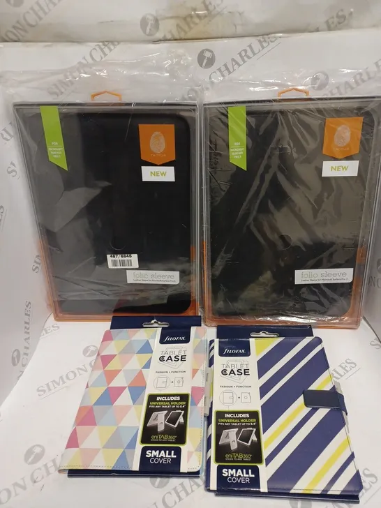 APPROXIMATELY 10 ASSORTED TABLET/NOTEBOOK PROTECTIVE CASES FOR VARIOUS MODELS 