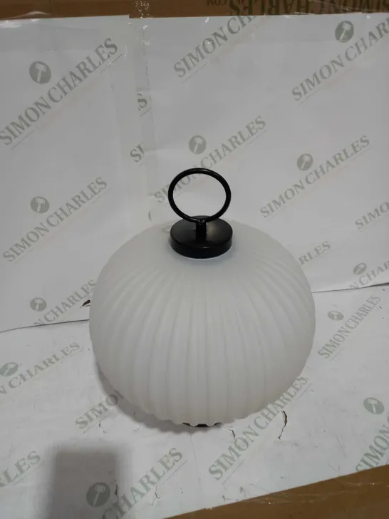 K BY KELLY HOPPEN INDOOR OUTDOOR GLASS LANTERN