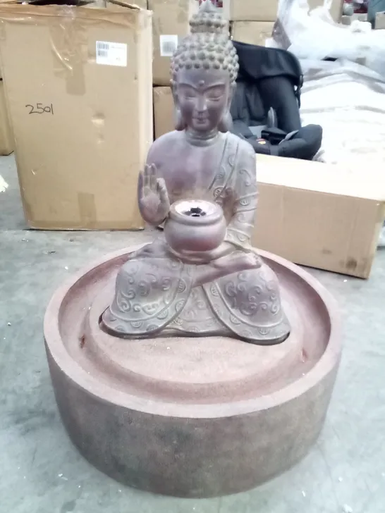 BOXED FULL BODY BRONZE BUDHA WITH LED