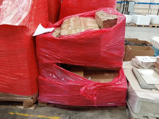 PALLET OF ASSORTED FURNITURE AND EXERCISE EQUIPMENT 