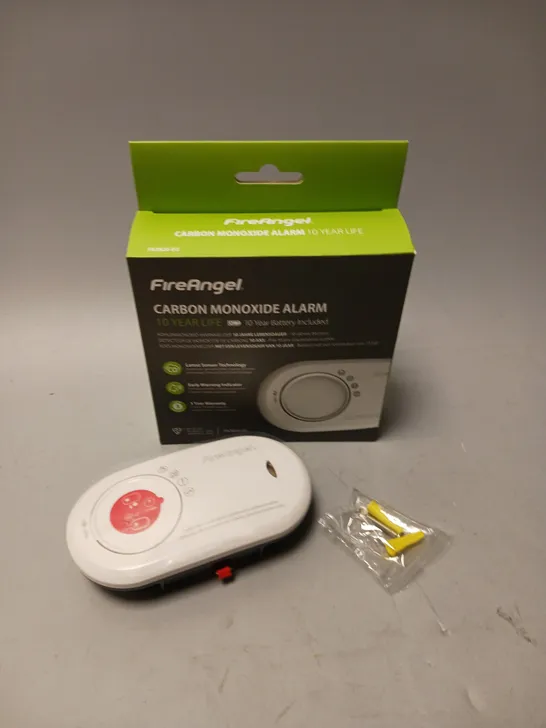 BOXED FIREANGEL CARBON MONOXIDE ALARM 