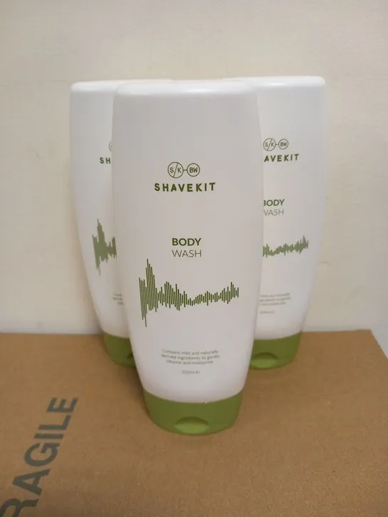 APPROXIMATELY 40 SHAVEKIT BODY WASH 250ML