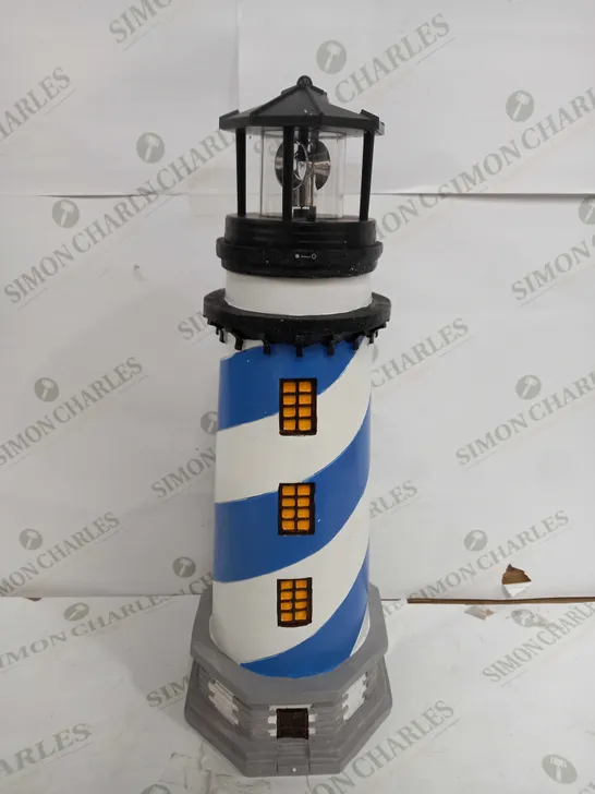 GARDEN REFLECTIONS SOLAR LED LIGHTHOUSE