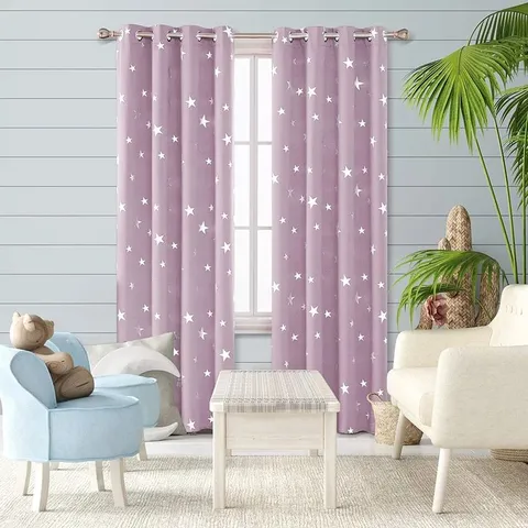 MANZANITA EYELET ROOM DARKENING THERMAL CURTAINS 