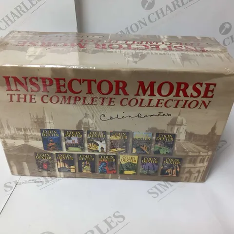 BOXED AND SEALED INSPECTOR MORSE THE COMPLETE COLECTION BY COLIN DEXTER