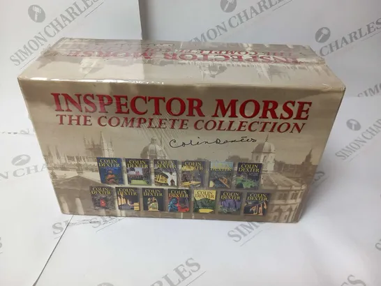 BOXED AND SEALED INSPECTOR MORSE THE COMPLETE COLECTION BY COLIN DEXTER