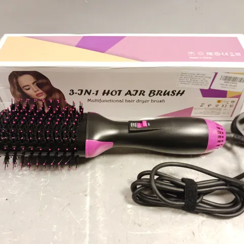 BOXED MD-5230 3-IN-1 HOT AIR BRUSH 