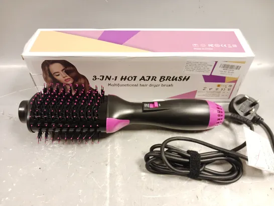 BOXED MD-5230 3-IN-1 HOT AIR BRUSH 