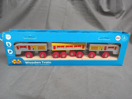 BIGJIGS WOODEN TRAIN SET