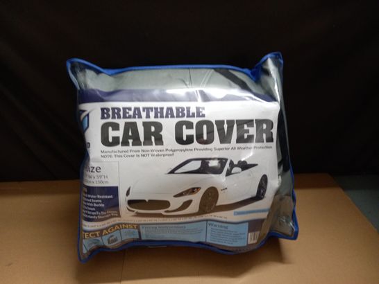 BREATHABLE CAR COVER - 470X200X150CM